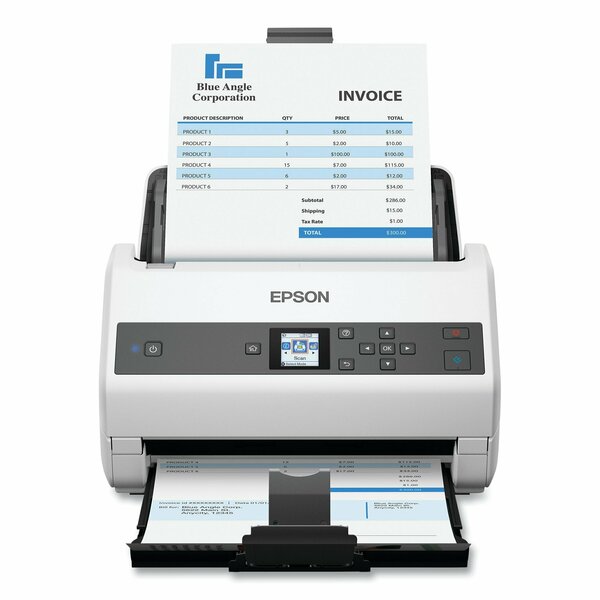 Epson DS-970 Color Duplex Workgroup Doc Scanner, 1200 dpi Opt Resolution, 100-Sheet Duplex Auto Doc Feeder B11B251201
